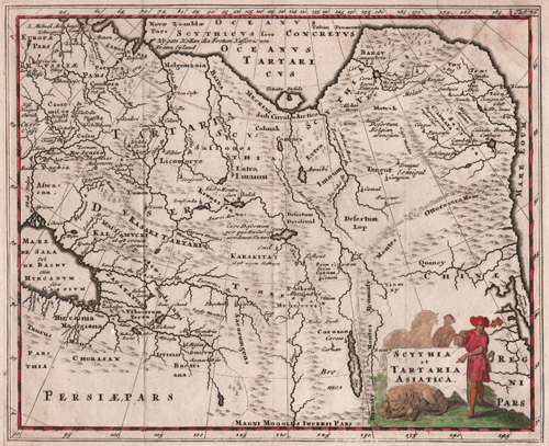 Scythia et Tartaria Asiatica 1697